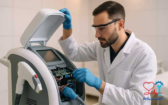 هزینه تعمیر دستگاه لیزر
